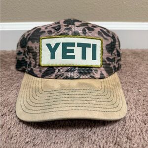 YETI Camo Mesh Cap